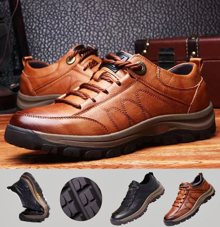 Oxford | Rugged Leather Sneakers