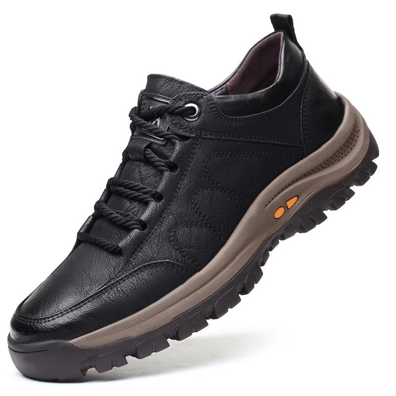 Oxford | Rugged Leather Sneakers