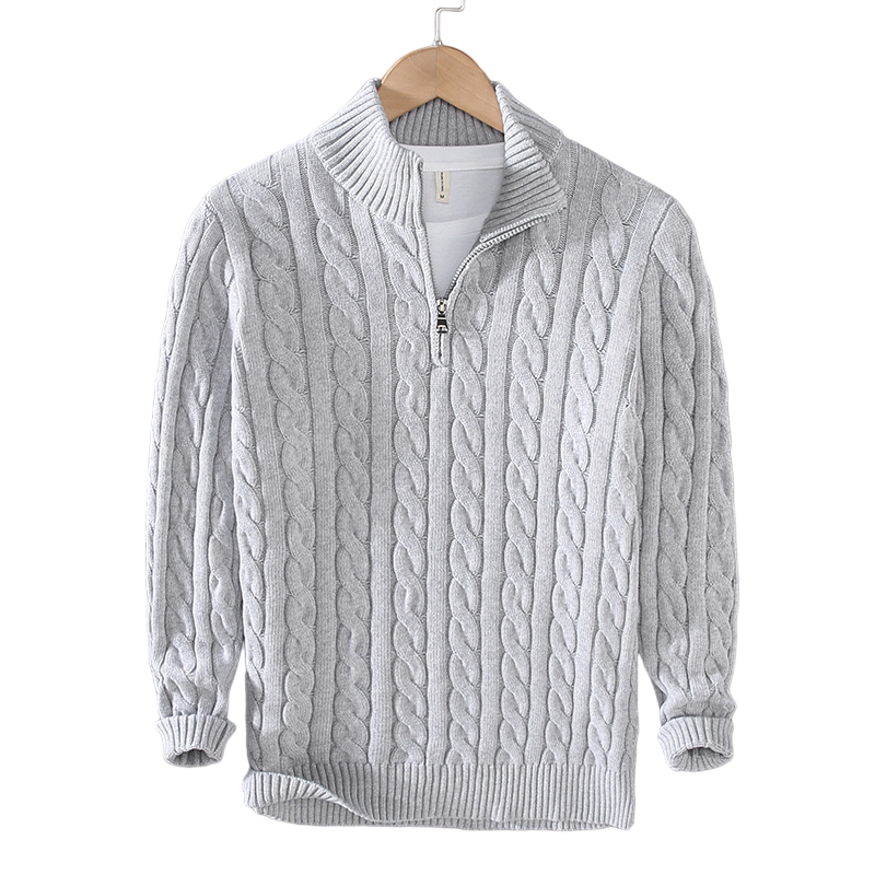 Alden | Classic Cable Sweater