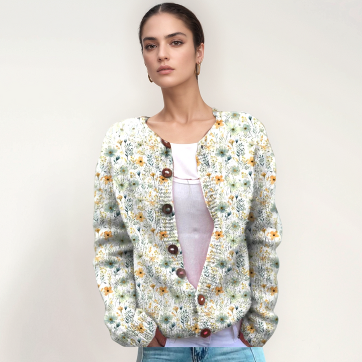 Aurelia | Elegant Floral Vest