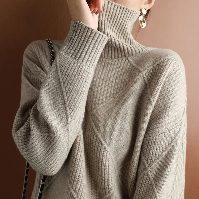 Asher | Cozy Turtleneck Jumper