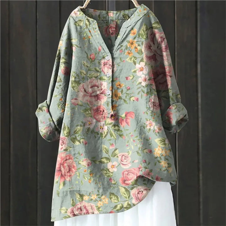 Avery | Elegant Floral Blouse