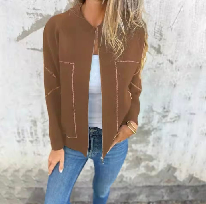 Elinor | Stylish Zip Jacket