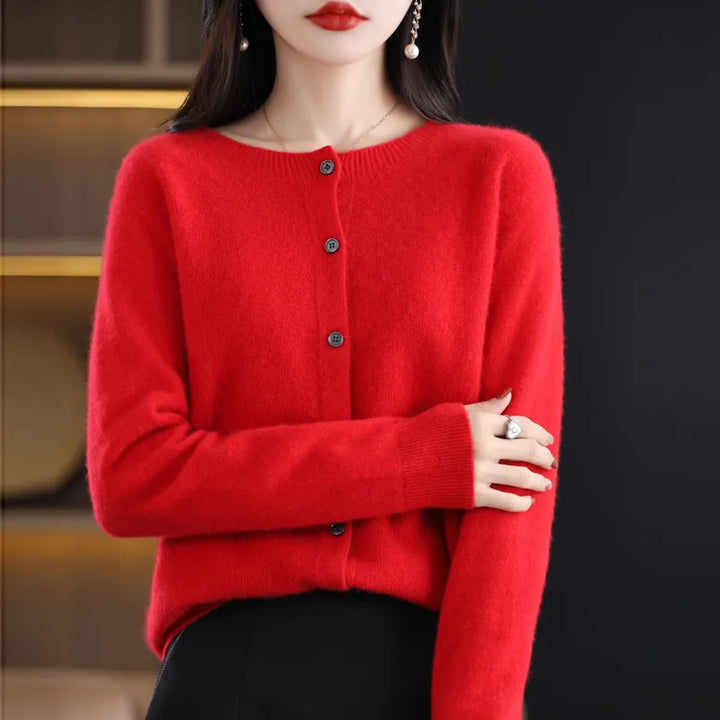 Belinda | Luxuriously Woolen Cardigan