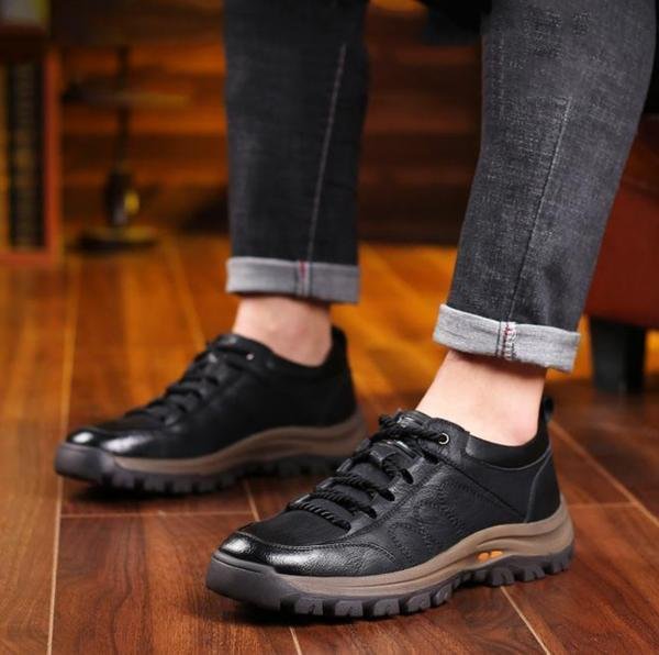 Oxford | Rugged Leather Sneakers