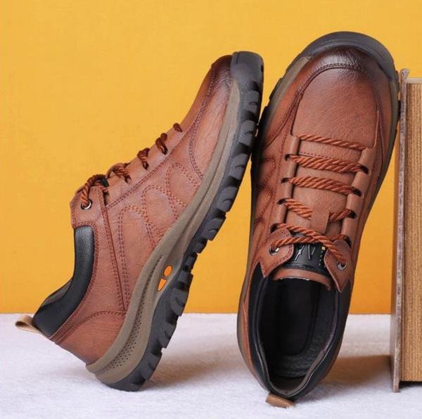 Oxford | Rugged Leather Sneakers