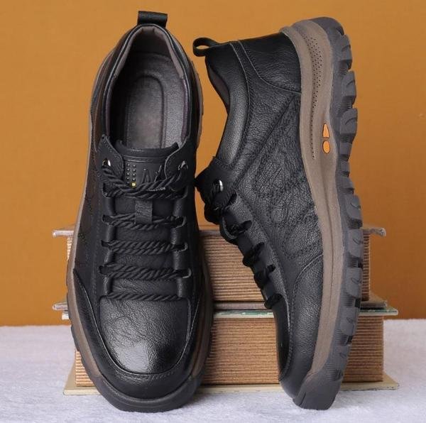 Oxford | Rugged Leather Sneakers