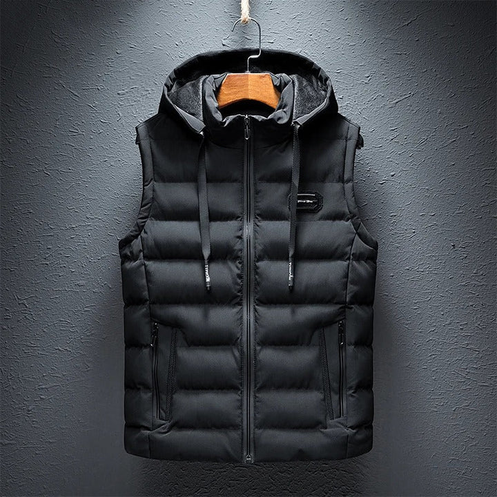 Campbell | Premium Hooded Puffer Vest