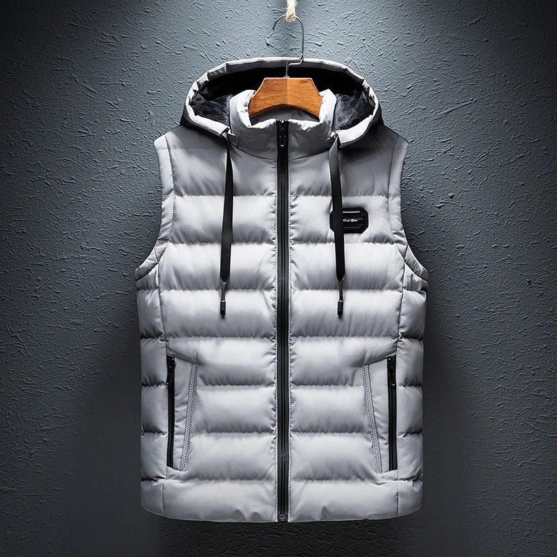 Campbell | Premium Hooded Puffer Vest