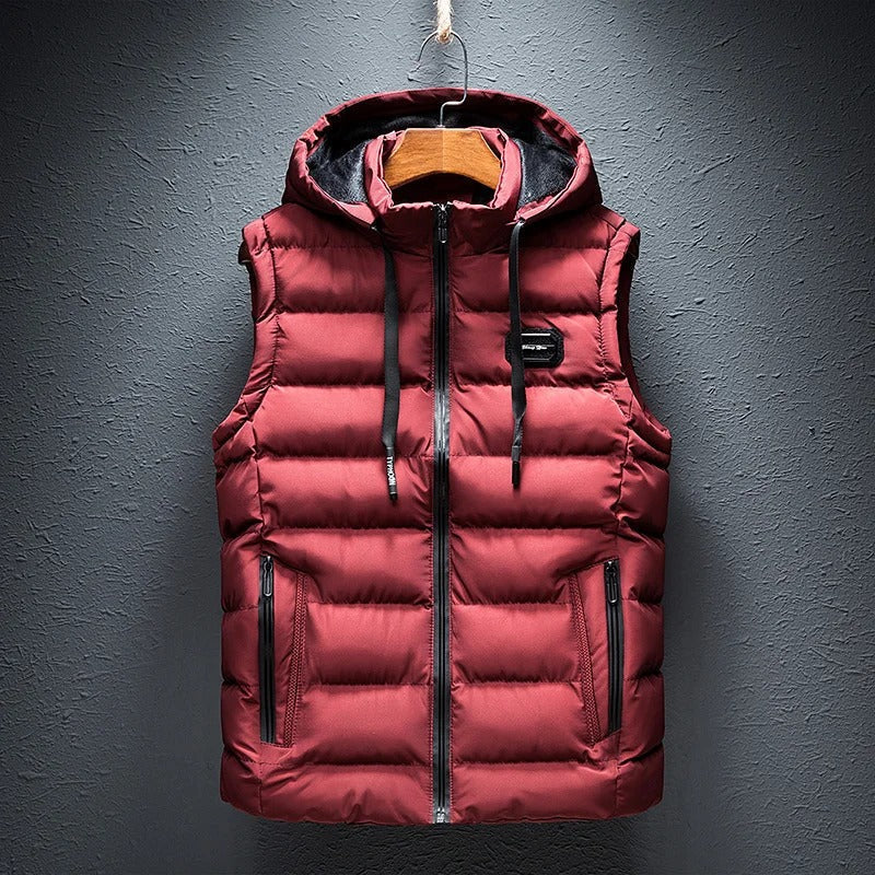 Campbell | Premium Hooded Puffer Vest